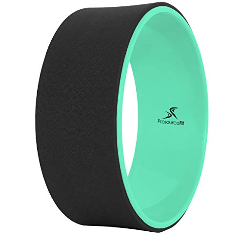 ProsourceFit Unisex – Erwachsene 810244022603 Yoga-Rad, Black/Green, Einheitsgröße von ProsourceFit