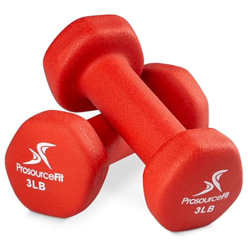 ProsourceFit Neoprene Dumbbell Coated for Non-Slip Grip, 3 lb ProsourceFit Neoprene Dumbbell Coated for Non-Slip Grip, 3 lb von ProsourceFit