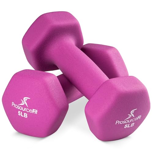 ProsourceFit Neoprene Dumbbell Coated for Non-Slip Grip, 5 lb ProsourceFit Neoprene Dumbbell Coated for Non-Slip Grip, 5 lb von ProsourceFit