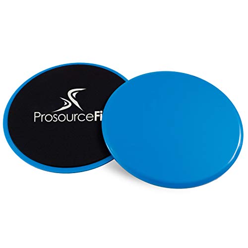 ProsourceFit Core Sliding Exercise Discs, Dual-Sided Sliders for Use on Any Surface at Home or Gym for Full-Body Workouts, Set of 2 von ProsourceFit