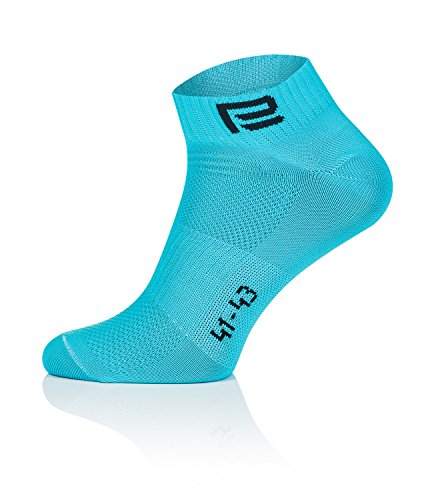 Prosske LF-2 Füßlinge Sportsocken Laufsocken Radsocken Atmungsaktiv Damen Herren Kinder viele Farben - Türkis, 44-46 Prosske LF-2 Füßlinge Sportsocken Laufsocken Radsocken Atmungsaktiv Damen Herren Kinder viele Farben - Türkis, 44-46 von Prosske