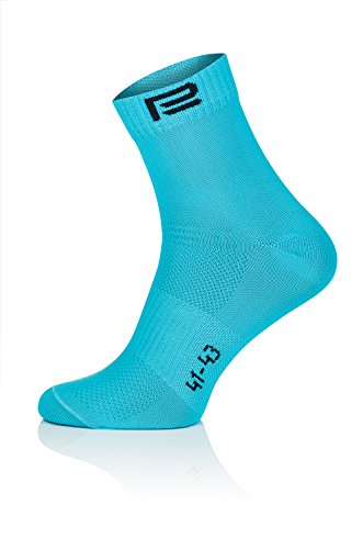 Prosske LS-2 Sportsocken Laufsocken Radsocken Atmungsaktiv Damen Herren Kinder viele Farben - Türkis, 37-40 Prosske LS-2 Sportsocken Laufsocken Radsocken Atmungsaktiv Damen Herren Kinder viele Farben - Türkis, 37-40 von Prosske