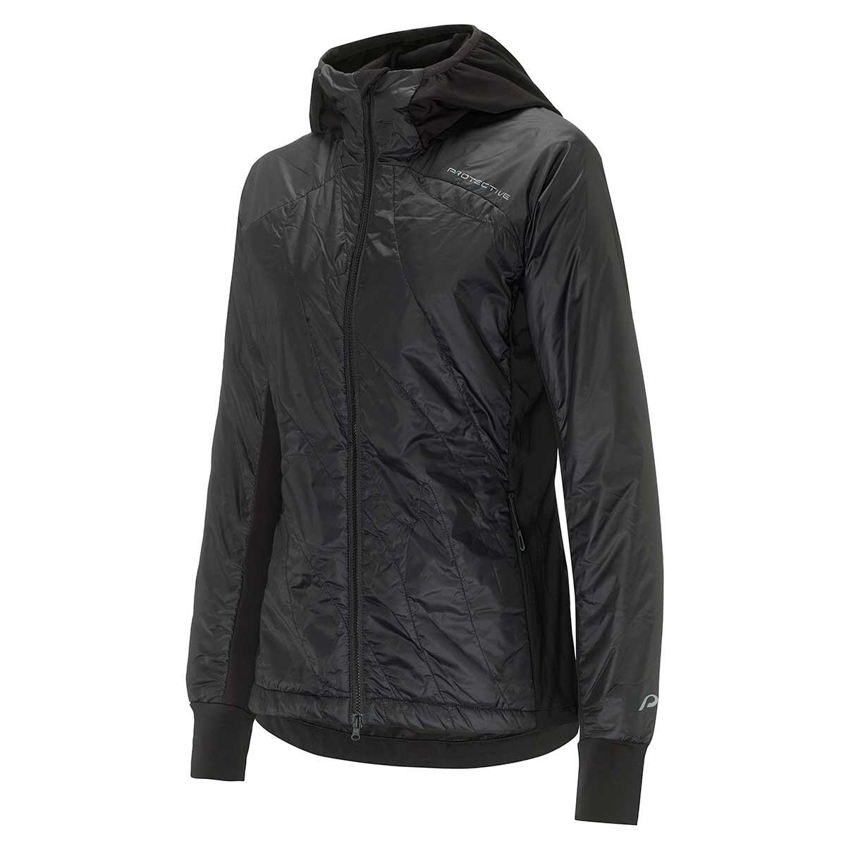 Wattierte Jacke - Fahrrad - Damen - P-Macro W - schwarz von Protective