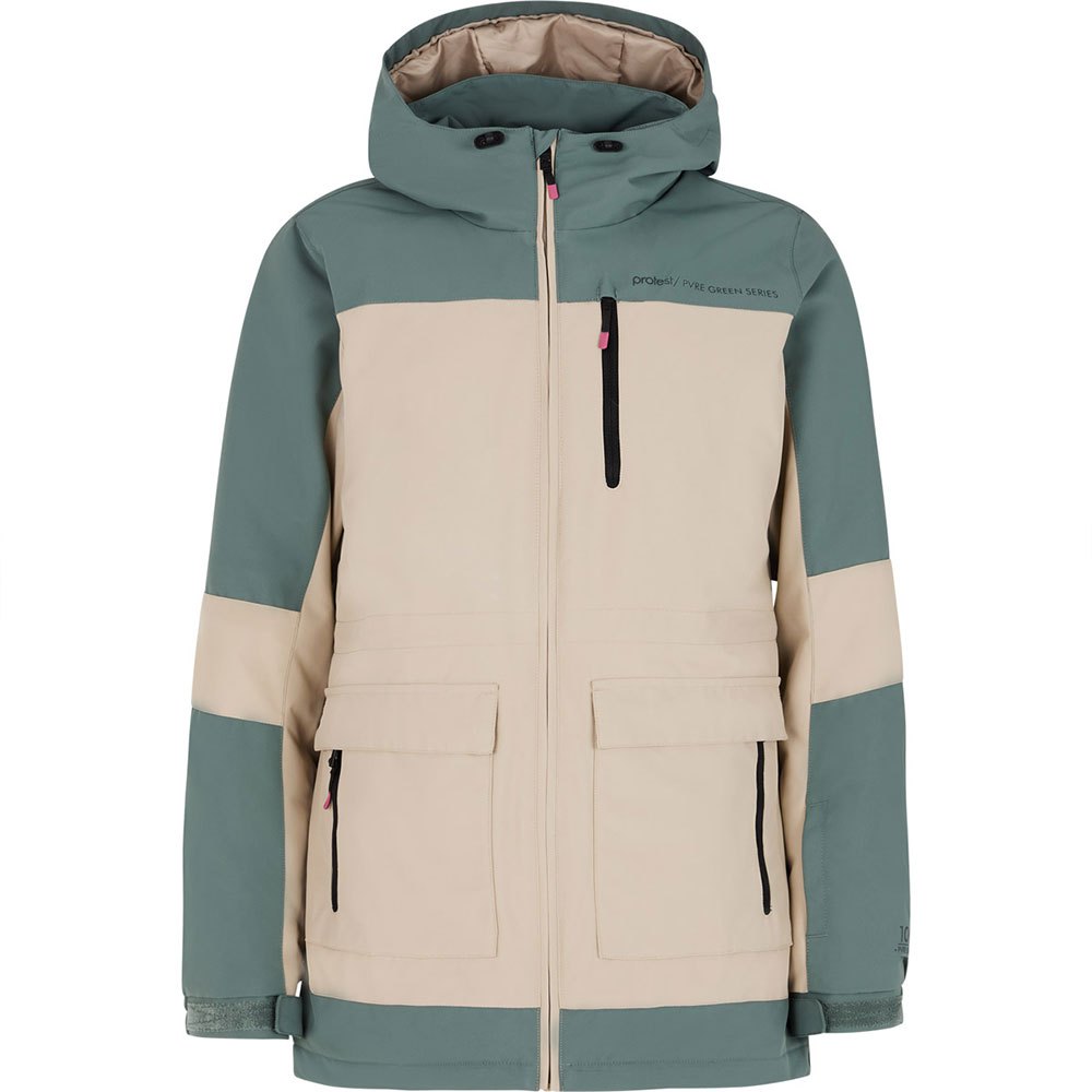 Protest Backup Jacket Beige,Grün L Frau Protest Backup Jacket Beige,Grün L Frau von Protest