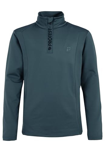 Protest Jungen 1/4-Reißverschluss REWILLOWY JR 1/4 Zip Active top 152 von Protest