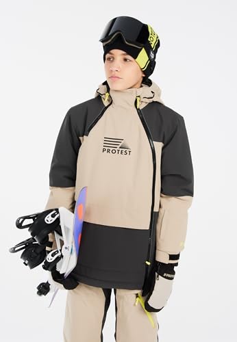 Protest Boys Ski- Und Snowboardjacke PRTWARK JR Deep Grey 152 von Protest