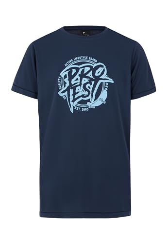 Protest Boys Surfshirt Kurzarm PRTISLAND JR Night Skyblue 152 von Protest