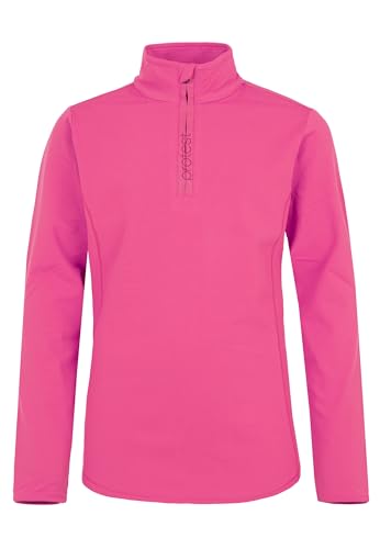 Protest Girls 1/4-Reißverschluss REFABRIZOY JR 1/4 Zip Active top Foxy Pink 140 von Protest