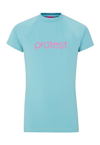 Protest Girls Surfshirt Kurzarm PRTSENNA JR Vision Blue 140 von Protest