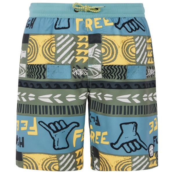 Protest - Kid's PRTRonald - Boardshorts Gr 140 bunt von Protest