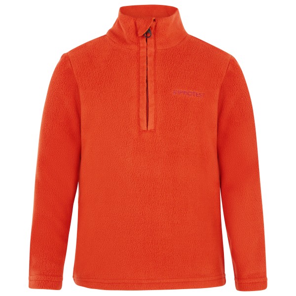 Protest - Kid's Prtperfect TD 1/4 Zip Top - Fleecepullover Gr 134 rot von Protest