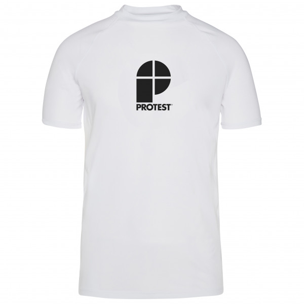 Protest - Prtcater Rashguard Short Sleeve - Lycra Gr S weiß von Protest