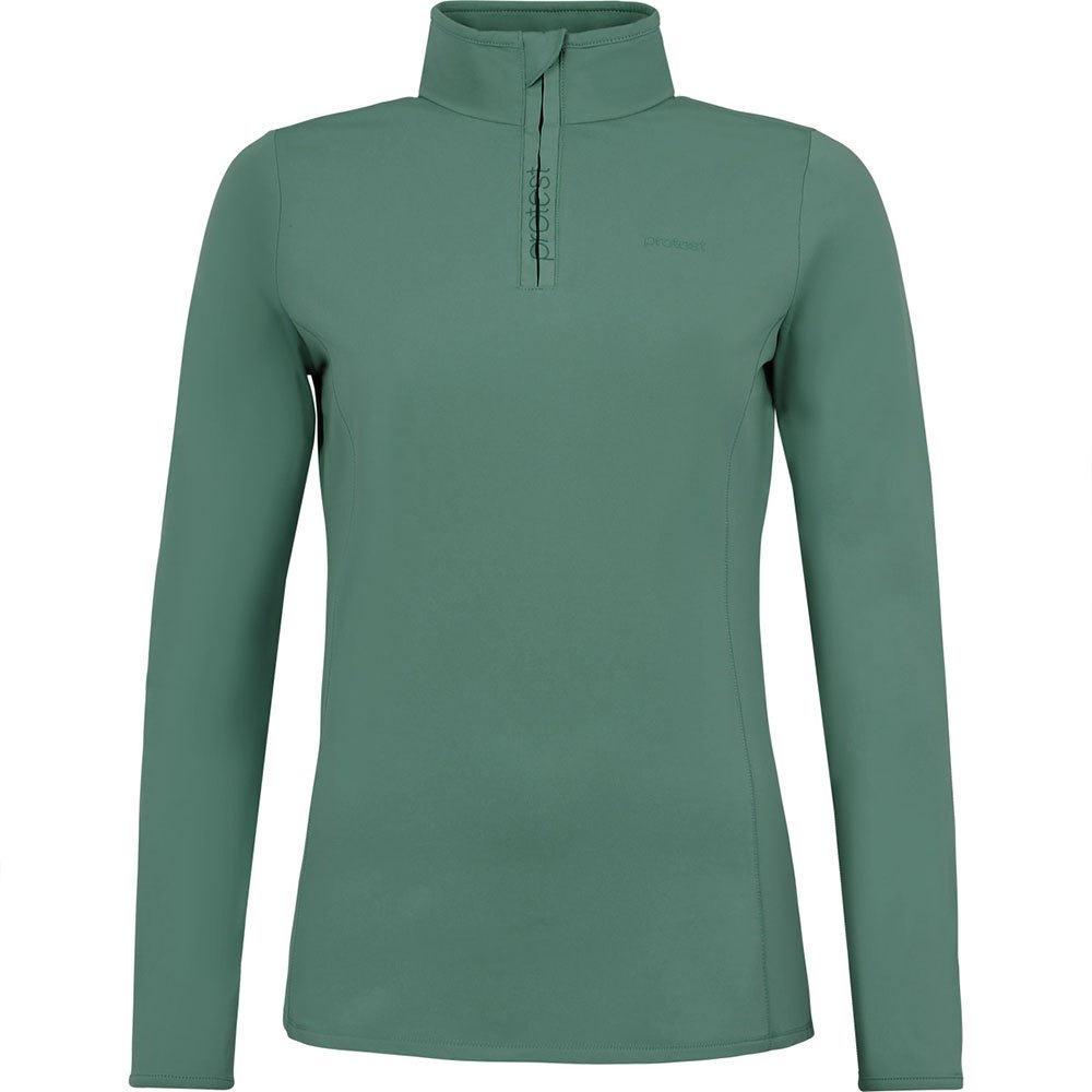 Protest Refabriz Half Zip Long Sleeve T-shirt Grün M Frau Protest Refabriz Half Zip Long Sleeve T-shirt Grün M Frau von Protest