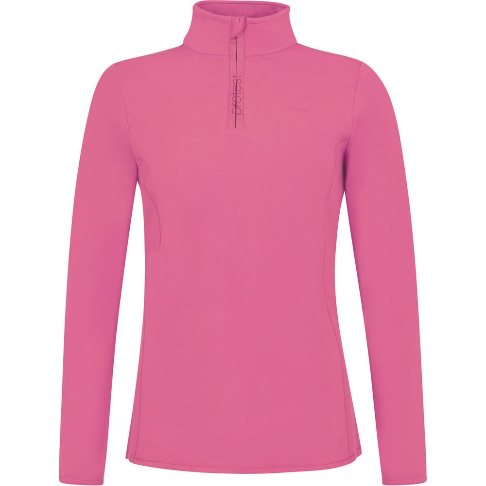 Protest Refabriz Half Zip Long Sleeve T-shirt Rosa S Frau von Protest