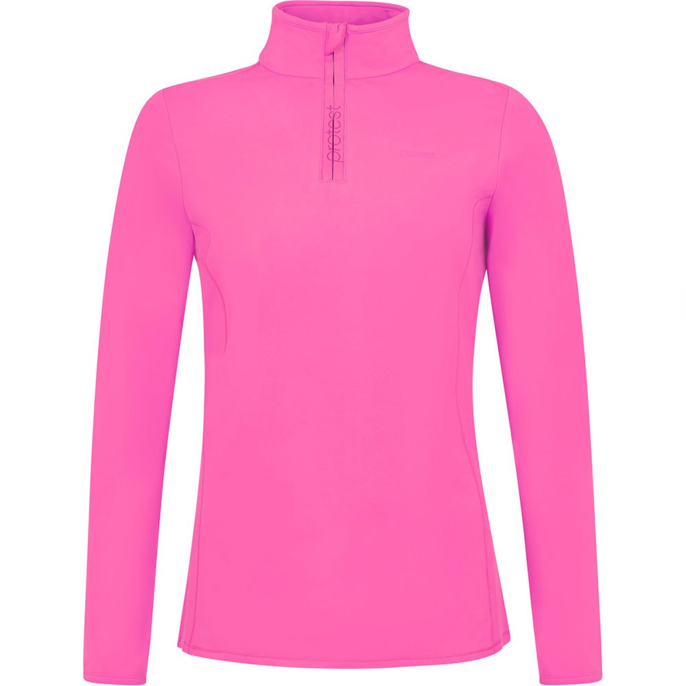 Protest Refabriz Half Zip Long Sleeve T-shirt Rosa XL Frau von Protest