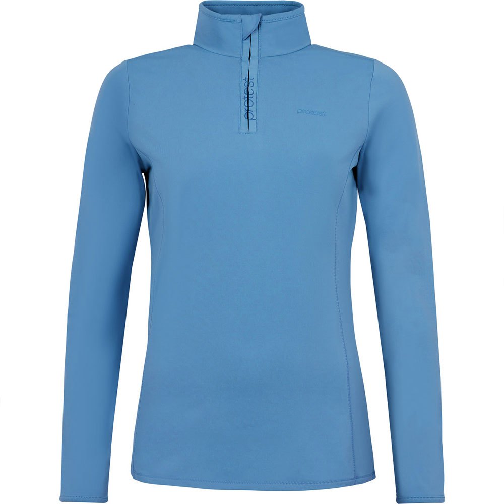 Protest Refabriz Half Zip Long Sleeve T-shirt Blau XL Frau von Protest