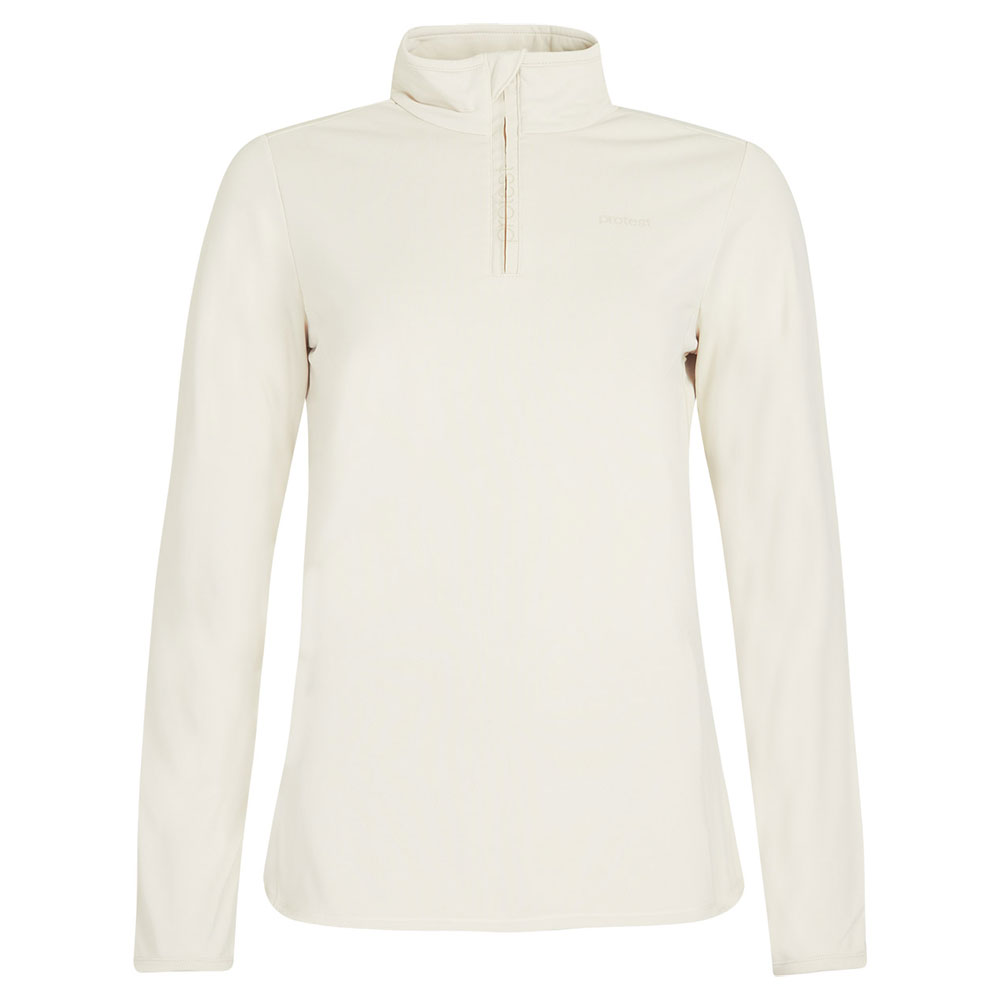 Protest Refabriz Half Zip Long Sleeve T-shirt Weiß XL Frau Protest Refabriz Half Zip Long Sleeve T-shirt Weiß XL Frau von Protest
