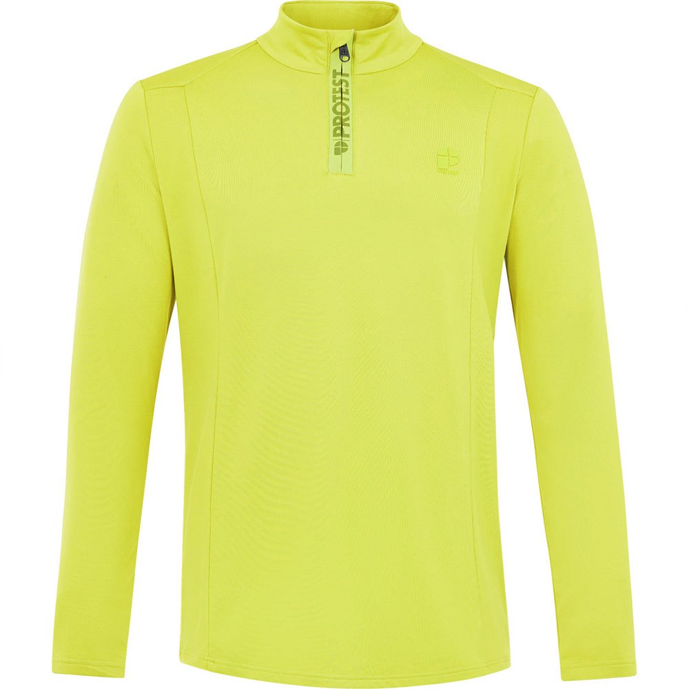 Protest Rewill Half Zip Long Sleeve T-shirt Gelb XL Mann Protest Rewill Half Zip Long Sleeve T-shirt Gelb XL Mann von Protest