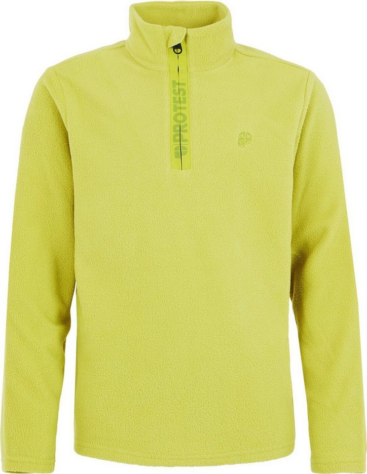 Protest Rollkragenpullover PERFECTY JR 1/4 zip top Splitpea green von Protest