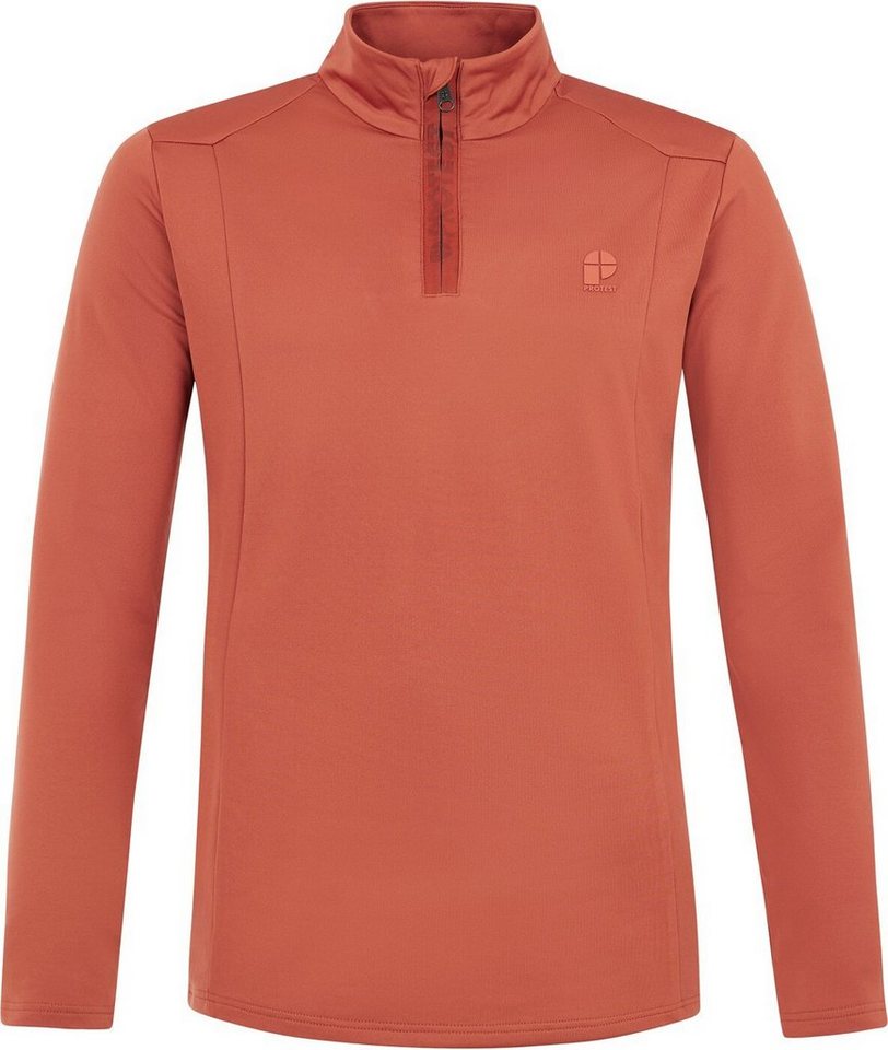 Protest Skianzug WILL 1/4 zip top Brick Orange Protest Skianzug WILL 1/4 zip top Brick Orange von Protest