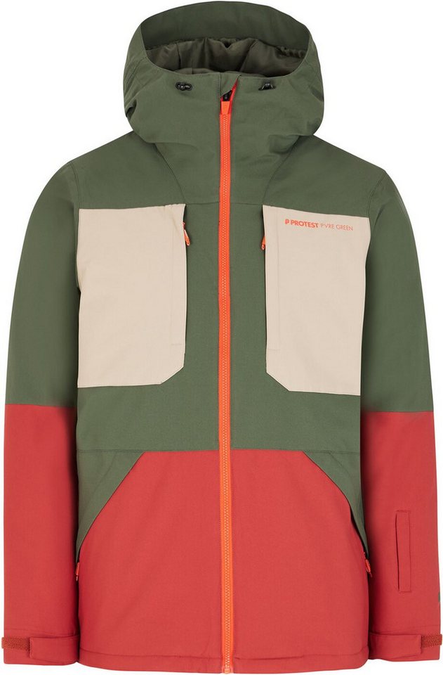 Protest Skijacke PRTENSTONE BARN RED Ski Jacke Herren Protest Ski- Snowboardjacke Protest Skijacke PRTENSTONE BARN RED Ski Jacke Herren Protest Ski- Snowboardjacke von Protest