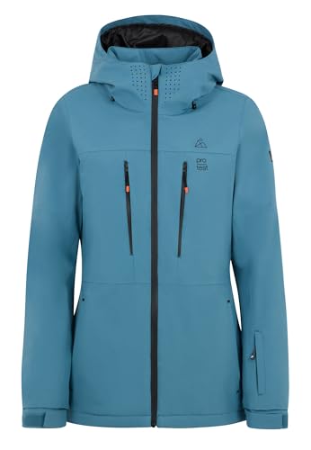 Protest Women, Ladies Ski- Und Snowboardjacken PRTSIMA Jewel Blue L/40 von Protest