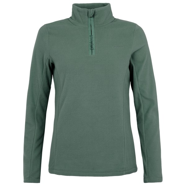 Protest - Women's Mutez 1/4 Zip Top - Fleecepullover Gr 46 - 3XL oliv von Protest