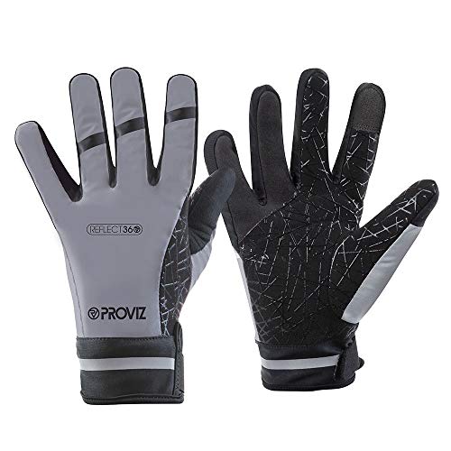 Proviz Ltd Herren Reflect 362 Handschuhe, Silber, S Proviz Ltd Herren Reflect 362 Handschuhe, Silber, S von Proviz
