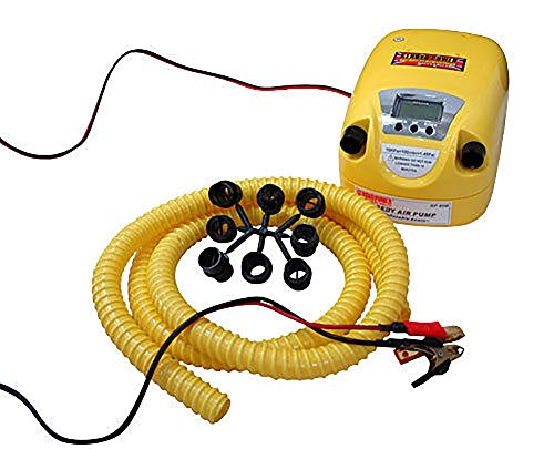 Elektrische Luftpumpe für Schlauchboote: 12V, mit LCD Display und Abschaltfunktion Elektrische Luftpumpe für Schlauchboote: 12V, mit LCD Display und Abschaltfunktion von Prowake