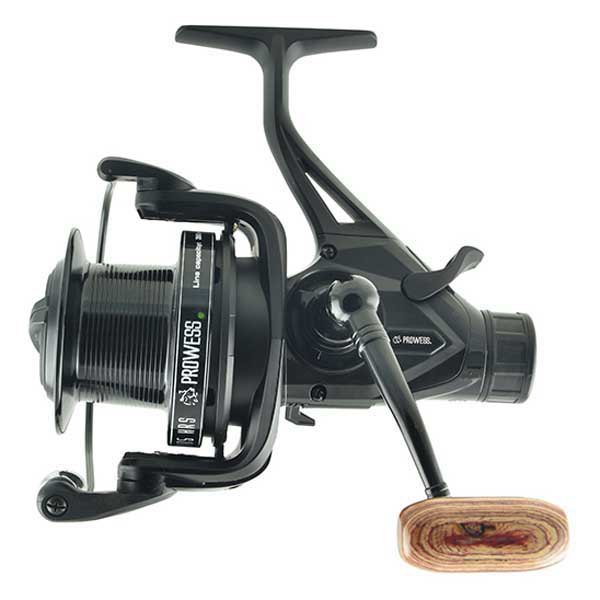 Prowess Nightfall Desembragable Hrs Carpfishing Reel Schwarz 7000 von Prowess