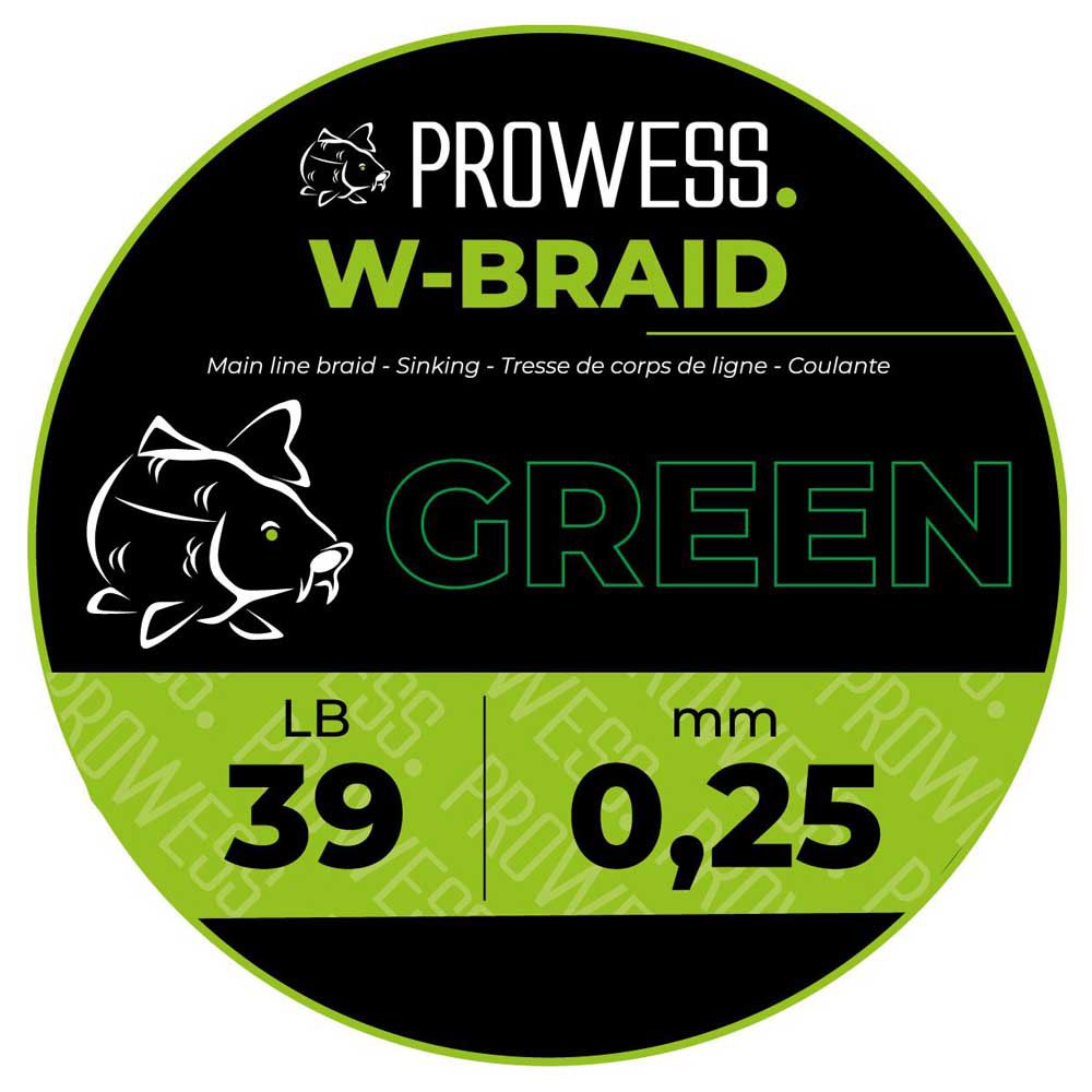 Prowess W Braided Line 1000 M Grün 0.200 mm Prowess W Braided Line 1000 M Grün 0.200 mm von Prowess