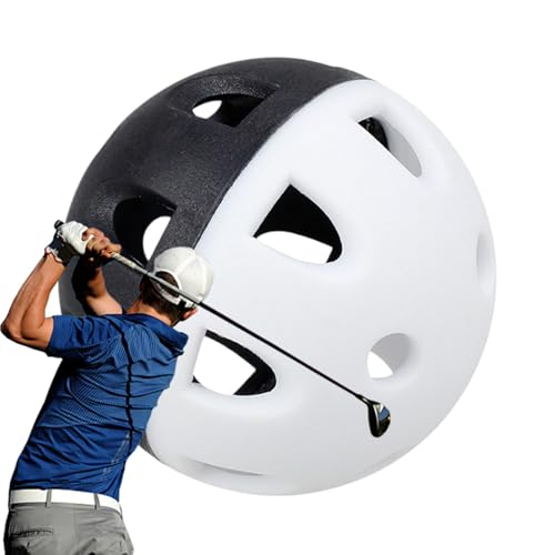 Proypiax Weiche Übungsgolfbälle, üben Sie Golfbälle - 12 Stücke hohl Softball Golfer Aid Swing Trainer - Tool zum Praxis, praktische Trainerausrüstung für Familien, Freunde, Freunde von Proypiax