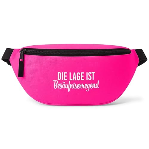Die Lage ist Besäufniserregend - Bauchtasche - Bauchtasche | Malle | Party | Urlaub | lustige Sprüche | Festival | Umhängetasche | Pink Die Lage ist Besäufniserregend - Bauchtasche - Bauchtasche | Malle | Party | Urlaub | lustige Sprüche | Festival | Umhängetasche | Pink von Prozente Momente