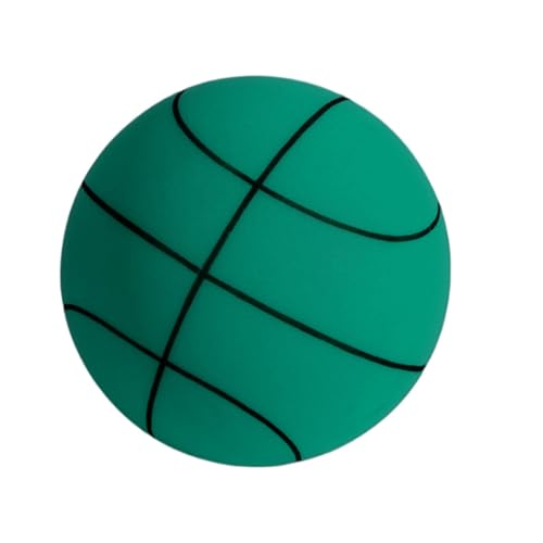 Pruojhw Silent Basketball Lautloser Basketball Leiser Basketball Leises Dribbeln Für Den Innenbereich PU Soft Basketball Ball Silent Ball, Weicher Übungsball Gedämpfter Basketball von Pruojhw