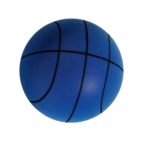 Pruojhw Silent Basketball Lautloser Basketball Leiser Basketball Leises Dribbeln Für Den Innenbereich PU Soft Basketball Ball Silent Ball, Weicher Übungsball Gedämpfter Basketball von Pruojhw