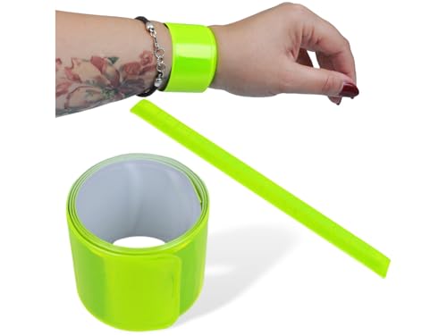 Przydasie Reflektorband, Universal Reflektoren Set Klatscharmband Sicherheitsband Reflektierend Schnapparmband Reflektierend Neon Reflektorbänder für Kinder Erwachsene Jogger und Radfahrer Przydasie Reflektorband, Universal Reflektoren Set Klatscharmband Sicherheitsband Reflektierend Schnapparmband Reflektierend Neon Reflektorbänder für Kinder Erwachsene Jogger und Radfahrer von Przydasie