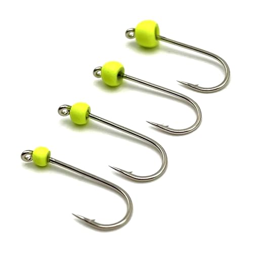 KOLIBRI Tungsten Micro Jighaken Set - je 4 STK. | Forellen Wolframperlen Ultralight Haken zum Angeln mit Gummiköder | Tungsten Jigs Trout Fishing Hooks KOLIBRI Tungsten Micro Jighaken Set - je 4 STK. | Forellen Wolframperlen Ultralight Haken zum Angeln mit Gummiköder | Tungsten Jigs Trout Fishing Hooks von Psarás