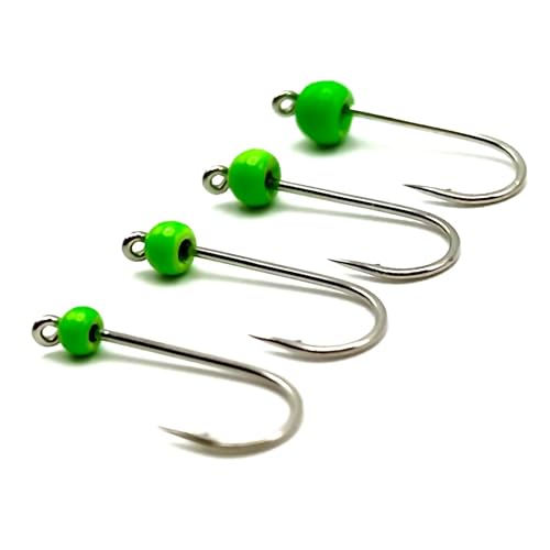 KOLIBRI Tungsten Micro Jighaken Set - je 4 STK. | Forellen Wolframperlen Ultralight Haken zum Angeln mit Gummiköder | Tungsten Jigs Trout Fishing Hooks KOLIBRI Tungsten Micro Jighaken Set - je 4 STK. | Forellen Wolframperlen Ultralight Haken zum Angeln mit Gummiköder | Tungsten Jigs Trout Fishing Hooks von Psarás