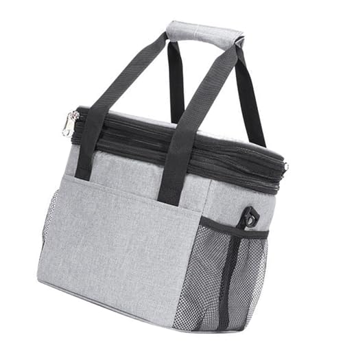 10/15/23L Kühltasche Lunchbox Große Kapazität Thermotasche Isolierte Tasche Picknicktasche Doppellagige Lunchtasche für Reisen von Psdndeww