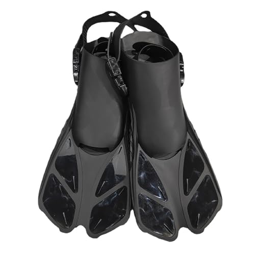 Kurze Tauchgänge Reisegröße Verstellbare Haspen Schnorchel Schwimmflossen Offenem Absatz Schnorchelausrüstung von Psdndeww