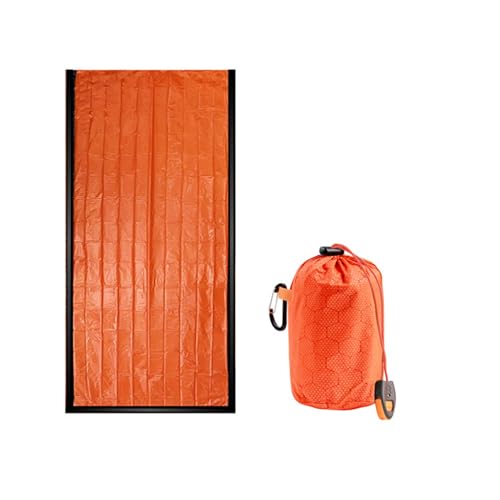 Psdndeww Survival Schlafsack, Thermotasche, Decke, wasserdicht, leicht, für Camping, Wandern, Outdoor von Psdndeww