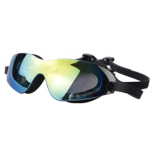 Psdndeww Tragbare Schwimmbrille, Schwimmausrüstung, Silikon-Schwimmbrille, Sport, Schwimmbrille für Damen, Herren, Erwachsene, Jugendliche von Psdndeww