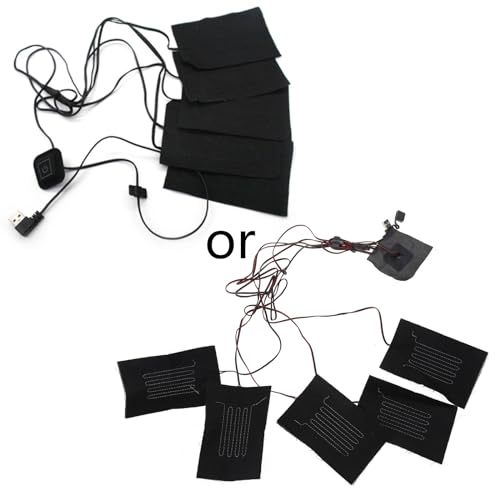 USB Tuch Heizung Pad Elektrische Heizung Weste Blatt Heizung Jacke Wärmer Pad Für Jacke Tuch Warme Pads von Psdndeww