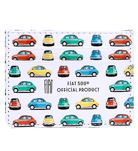 Puckator FIAT 500 Retro Kreditkartenetui aus Stoff mit kontaktlosem RFID Schutz, Mehrfarbig Puckator FIAT 500 Retro Kreditkartenetui aus Stoff mit kontaktlosem RFID Schutz, Mehrfarbig von Puckator