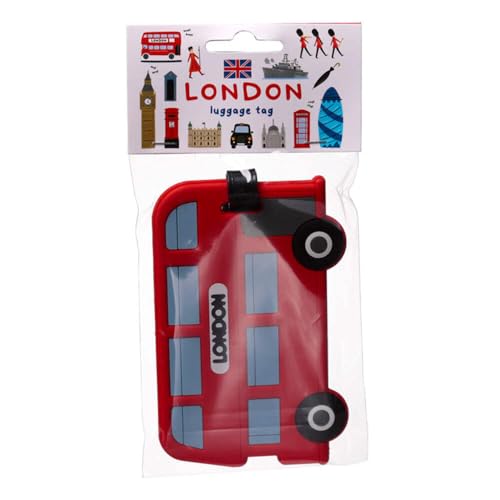 Puckator London Bus PVC Gepäckanhänger Puckator London Bus PVC Gepäckanhänger von Puckator