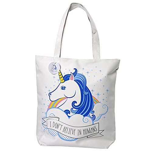 Puckator Shopper UNICORNS DON'T BELIEVE IN HUMANS Puckator Shopper UNICORNS DON'T BELIEVE IN HUMANS von Puckator