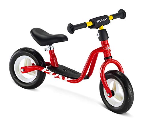 PUKY LR M | sicheres, stylisches Laufrad | Lenker & Sattel höhenverstellbar | mit Trittbrett | für Kinder ab 2 Jahren | mit Lenkerpolster | PUKY Rot von Puky