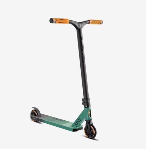 PUKY Spin | Hochwertiger Roller für Kinder 5+ | One Piece Bar Aluminium-Lenker | 100mm PU Rollen | Langlebig & Stabil | CNC-gefrästes Design | Optimale Kontrolle & Grip | Farbe Grün PUKY Spin | Hochwertiger Roller für Kinder 5+ | One Piece Bar Aluminium-Lenker | 100mm PU Rollen | Langlebig & Stabil | CNC-gefrästes Design | Optimale Kontrolle & Grip | Farbe Grün von PUKY