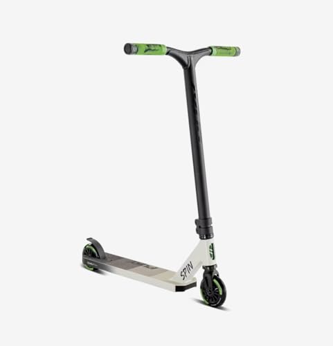 PUKY Spin | Hochwertiger Roller für Kinder 5+ | One Piece Bar Aluminium-Lenker | 100mm PU Rollen | Langlebig & Stabil | CNC-gefrästes Design | Optimale Kontrolle & Grip | Farbe Weiß PUKY Spin | Hochwertiger Roller für Kinder 5+ | One Piece Bar Aluminium-Lenker | 100mm PU Rollen | Langlebig & Stabil | CNC-gefrästes Design | Optimale Kontrolle & Grip | Farbe Weiß von PUKY