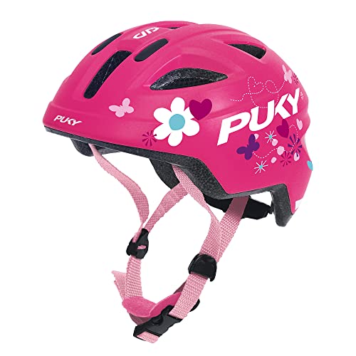 PUKY PH 8 Pro-S | Fahrradhelm für Kinder | Größe S - 45-51 cm | mit integriertem Insektenschutz | Farbe Pink mit Flower-Design PUKY PH 8 Pro-S | Fahrradhelm für Kinder | Größe S - 45-51 cm | mit integriertem Insektenschutz | Farbe Pink mit Flower-Design von PUKY